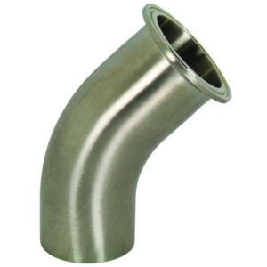 B2KM Polished 45° Tri-Clamp x Weld Elbows - Dixon
