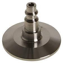 D-Type Industrial Air Plug Tri-Clamp Adapter - Dixon