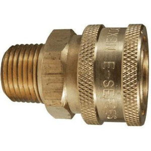 Pressure Washer E-Series Straight Through Male Coupler - Dixon