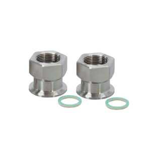 Mounting adapter for inline flow sensors – Ifm